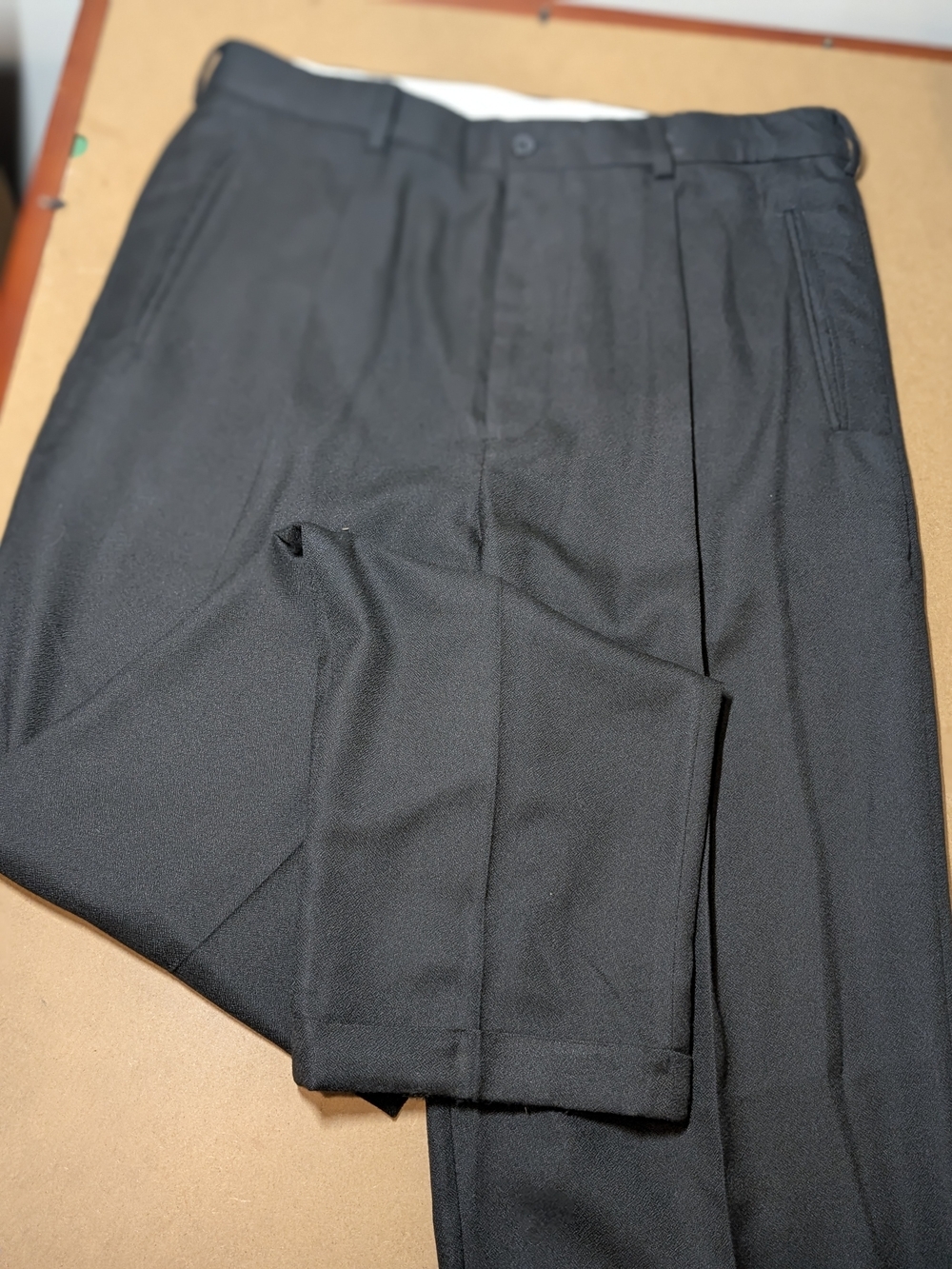 Perry Ellis Men's Black Dress Shorts